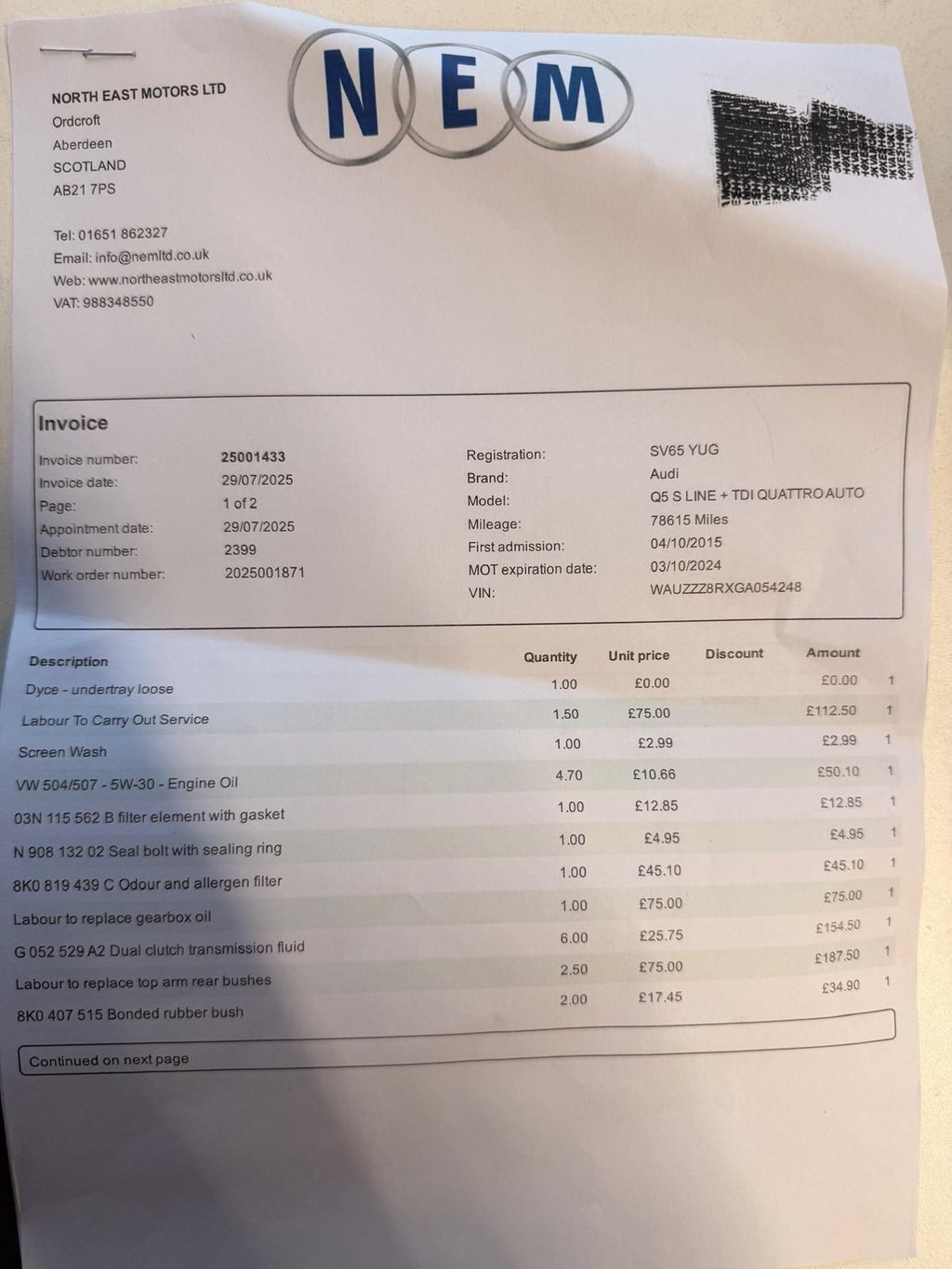 Used Audi Q5 2015 for sale - 76883087: Photo 33