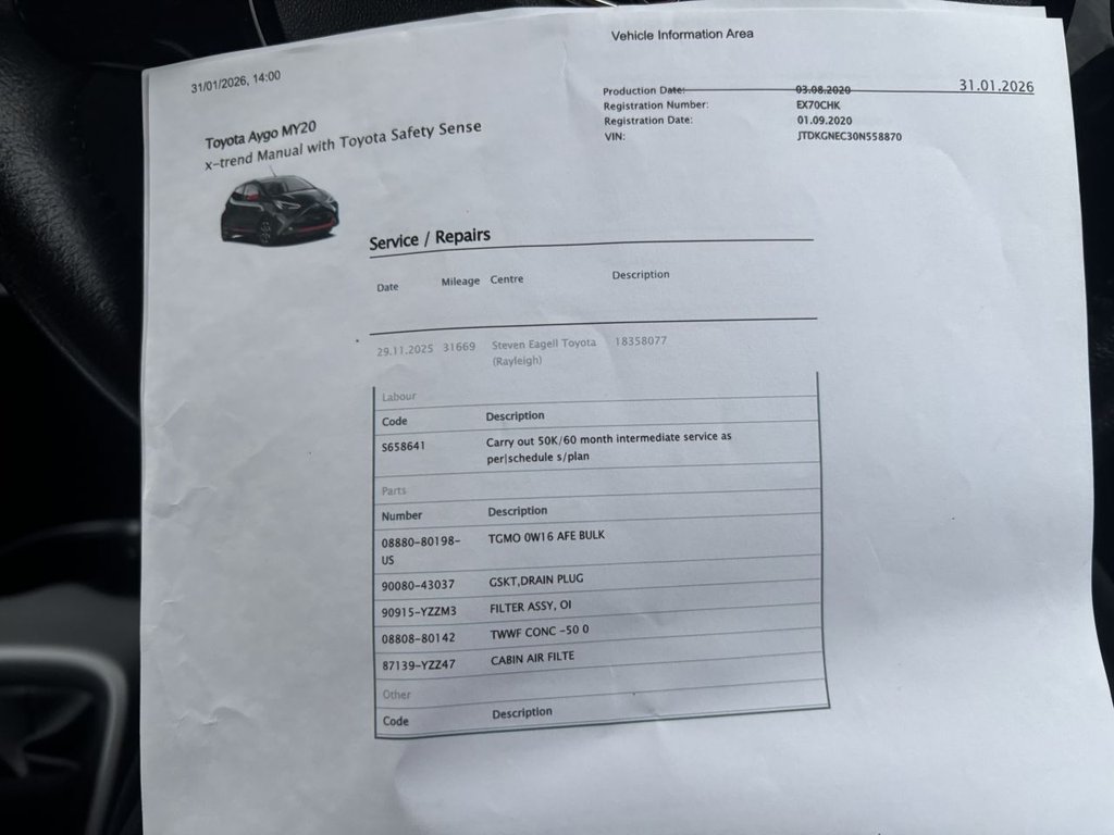 Used Toyota AYGO 2020 for sale - 77600135: Photo 21