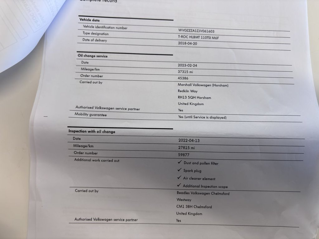 Used Volkswagen T-Roc 2018 for sale - 77952285: Photo 32