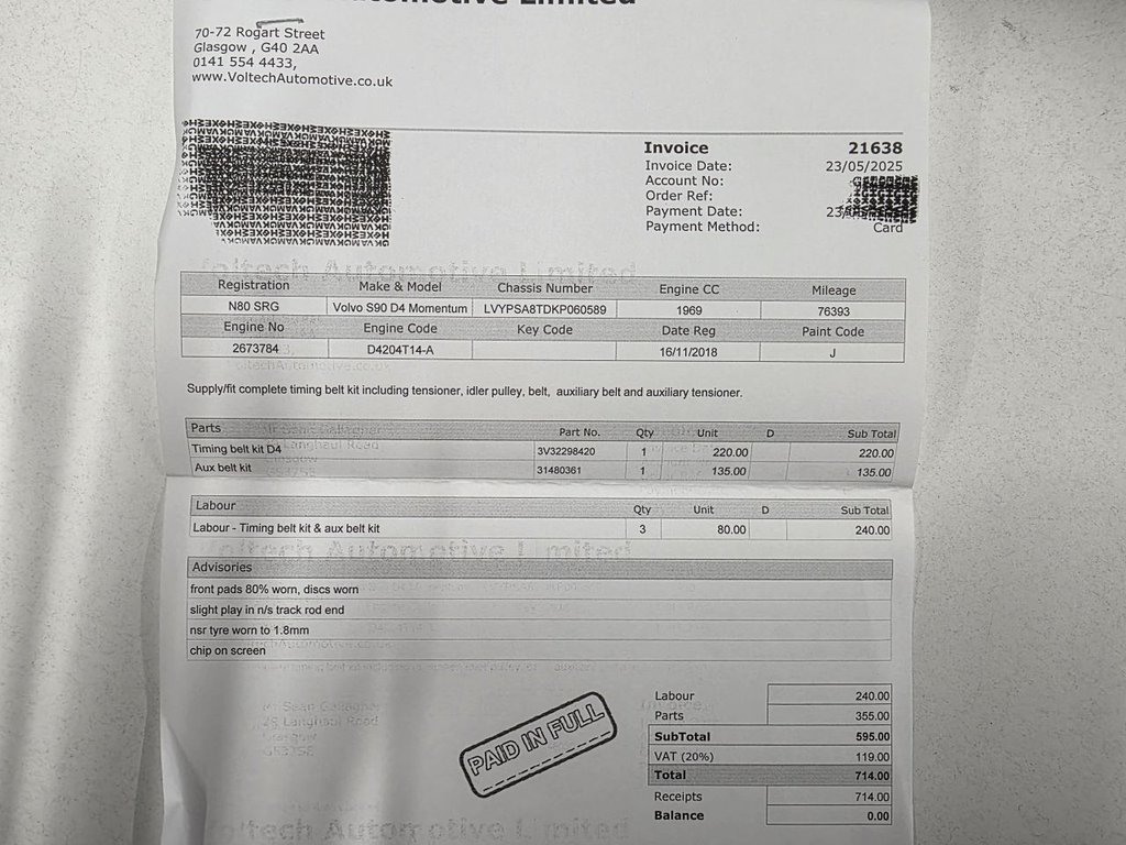 Used Volvo S90 2018 for sale - 77692733: Photo 29