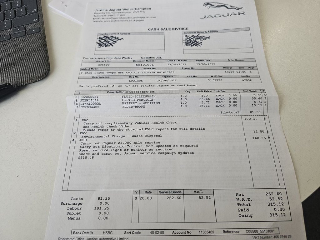 Used Jaguar I-Pace 2021 for sale - 77995369: Photo 23