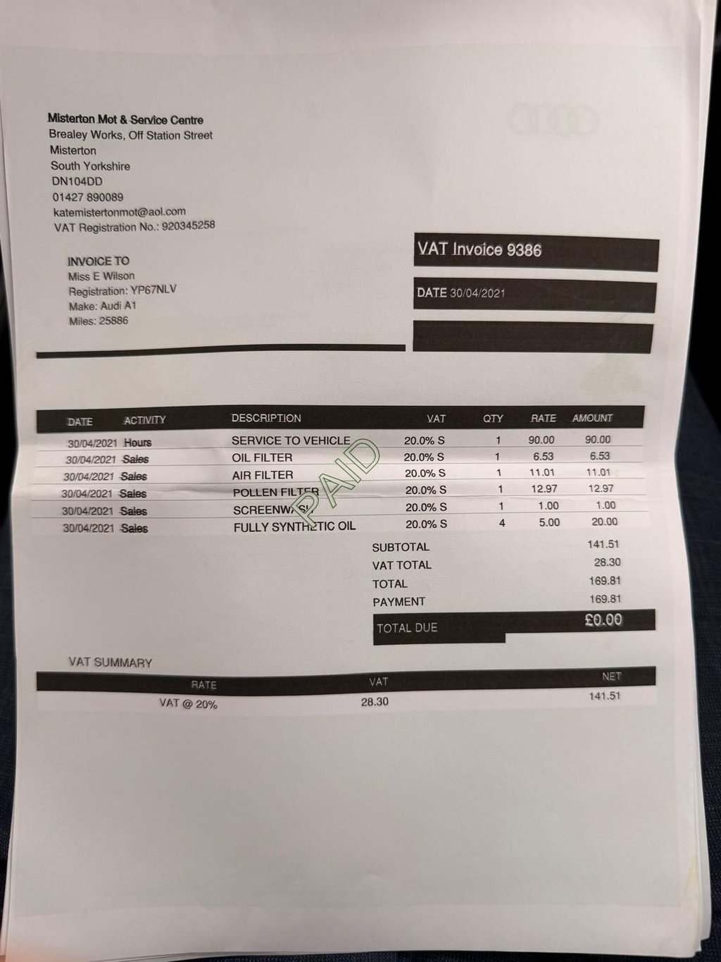 Used Audi A1 2018 for sale - 76985885: Photo 23