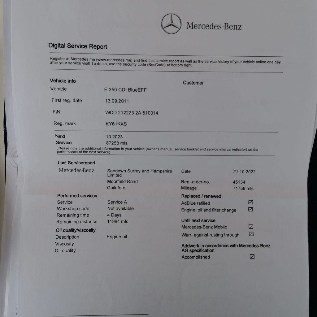 Used Mercedes-Benz E-Class 2011 for sale - 75986201: Photo 27