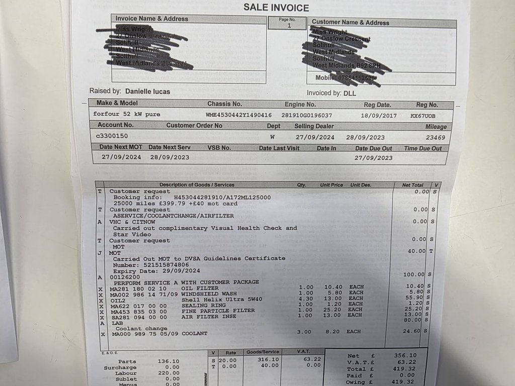 Used smart forfour 2017 for sale - 77383916: Photo 20