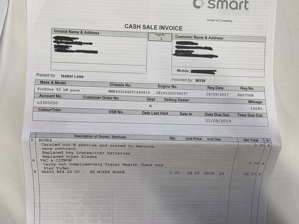 Used smart forfour 2017 for sale - 77383916: Photo 23