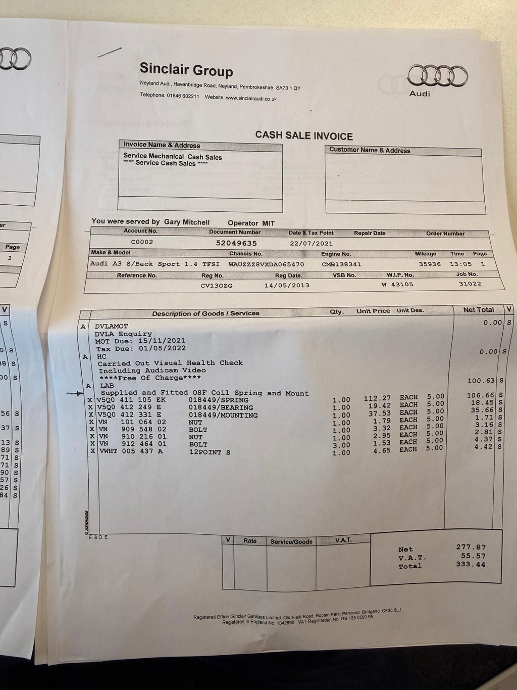 Used Audi A3 2013 for sale - 76740173: Photo 25