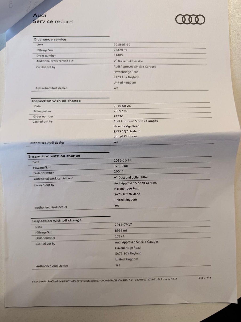 Used Audi A3 2013 for sale - 76740173: Photo 28