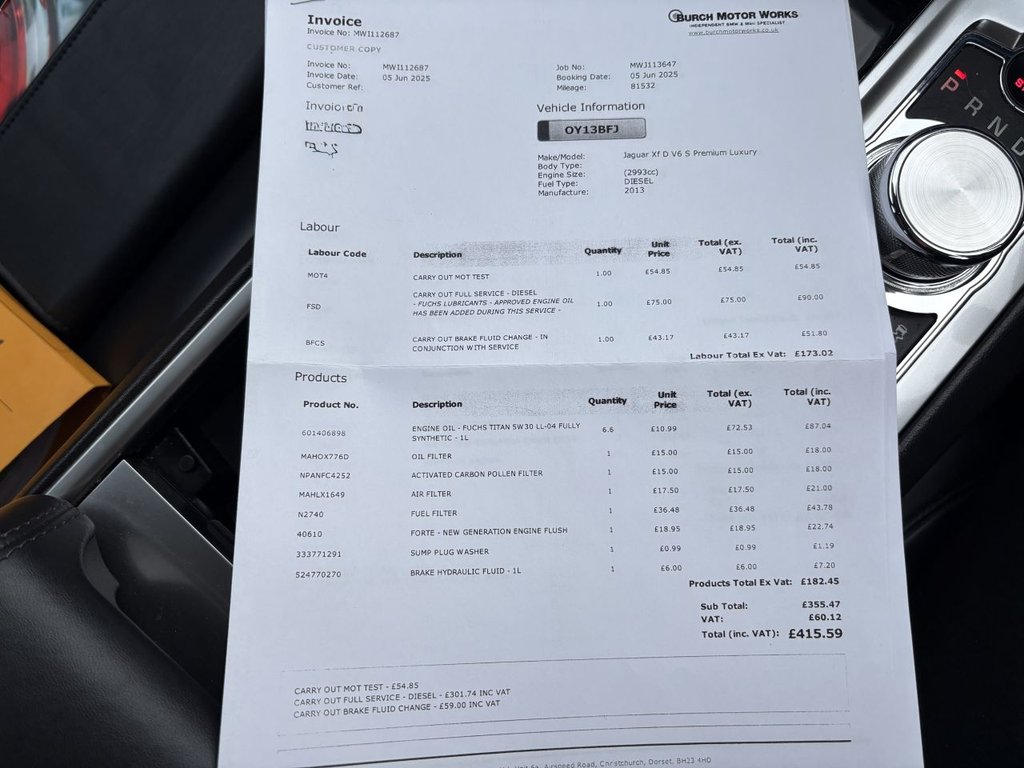 Used Jaguar XF 2013 for sale - 76345243: Photo 25