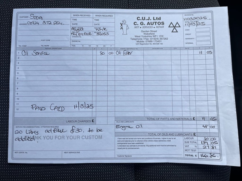 Used Peugeot Partner 2020 for sale - 76356331: Photo 20