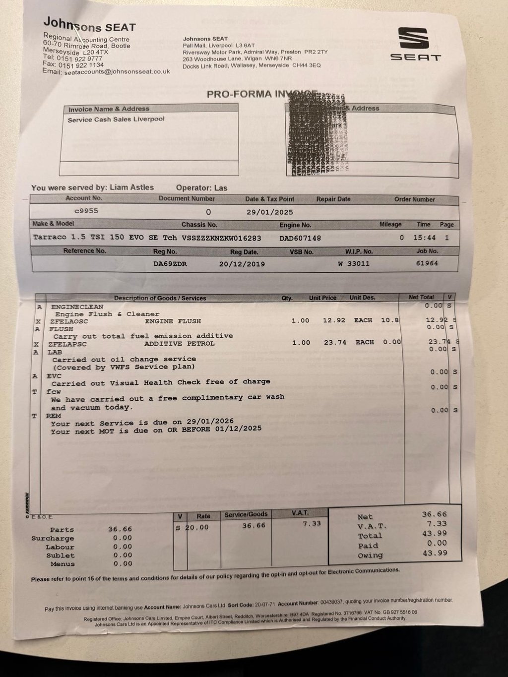 Used SEAT Tarraco 2019 for sale - 76797800: Photo 29