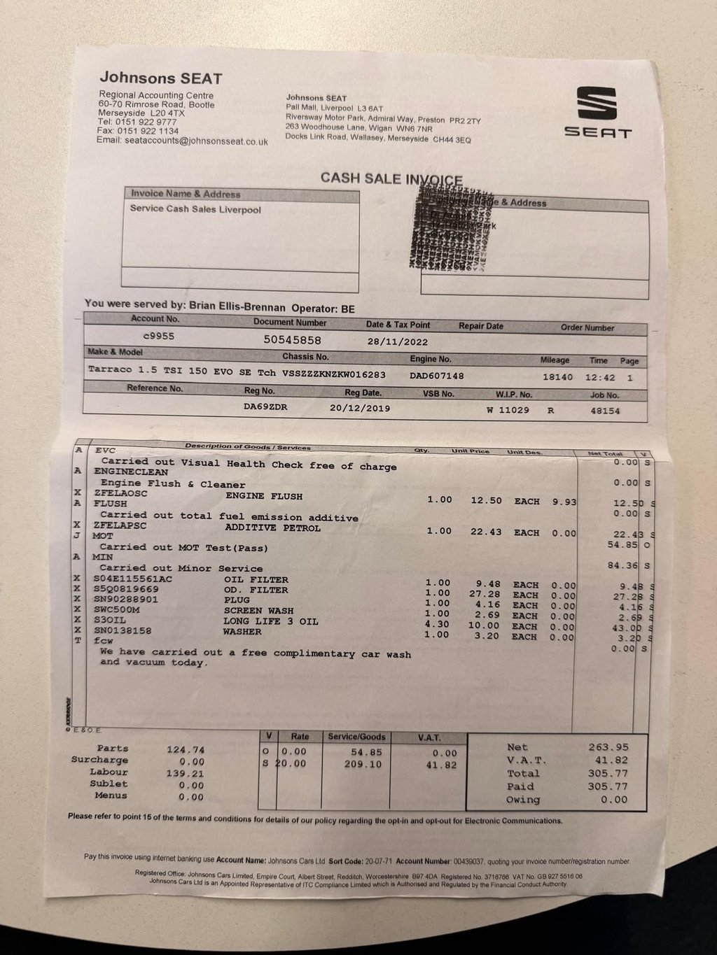 Used SEAT Tarraco 2019 for sale - 76797800: Photo 30