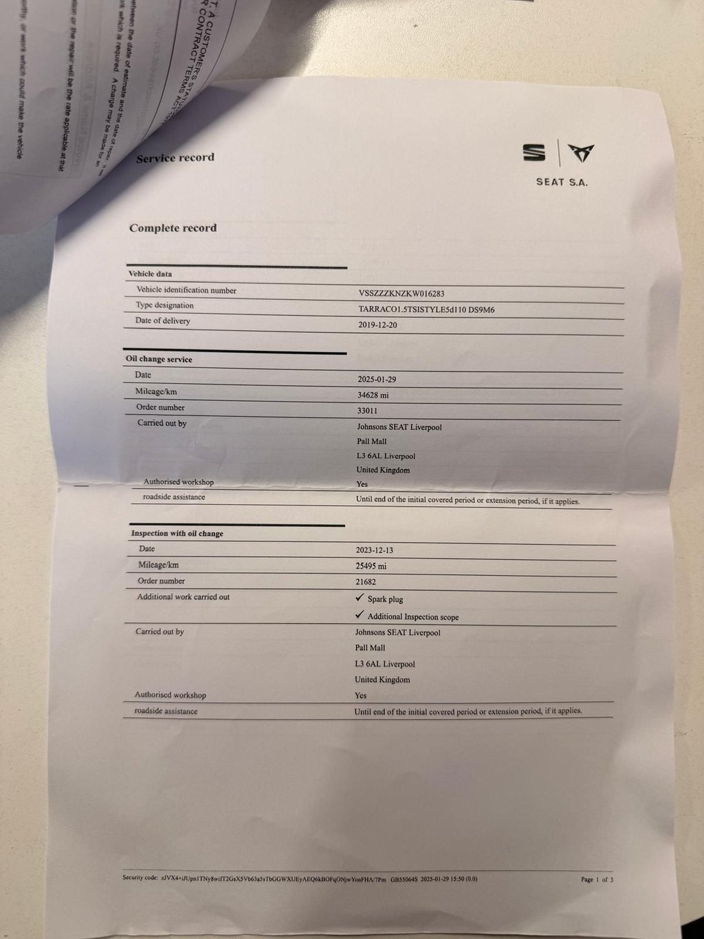 Used SEAT Tarraco 2019 for sale - 76797800: Photo 32