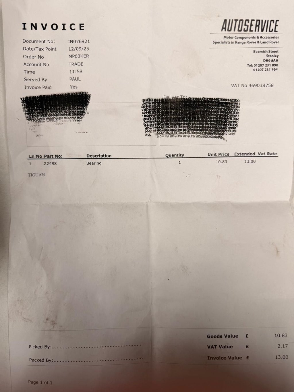 Used Volkswagen Tiguan 2014 for sale - 76724128: Photo 24