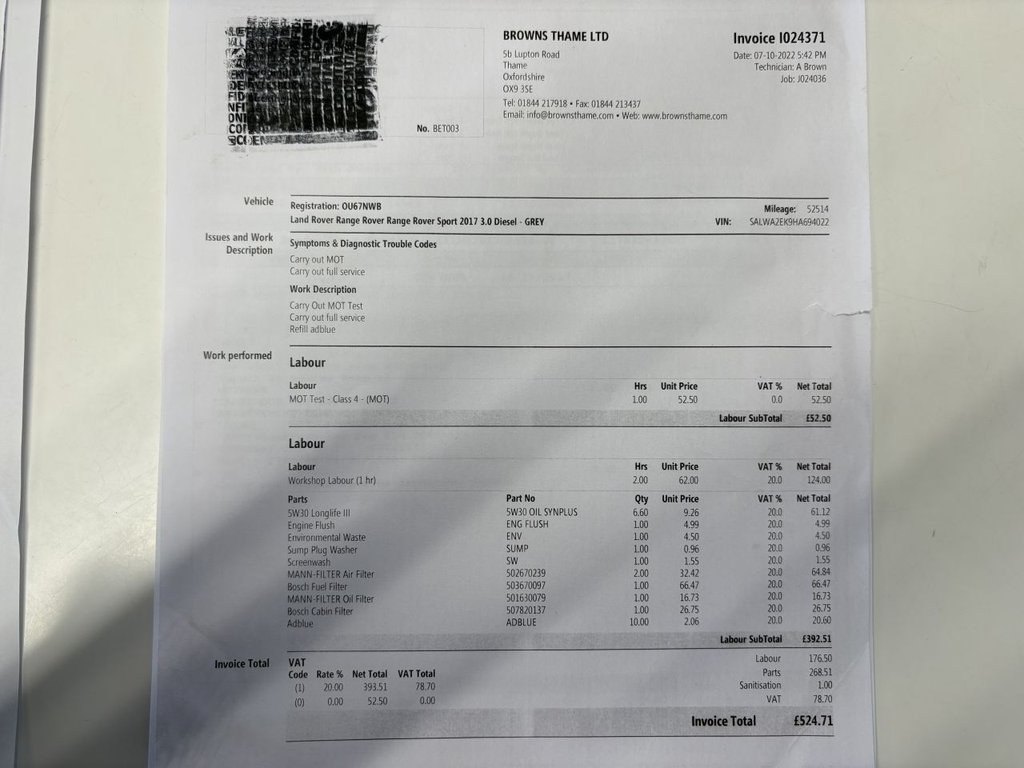 Used Land Rover Range Rover Sport 2017 for sale - 76105740: Photo 39