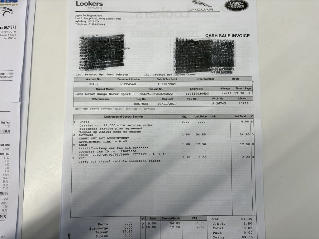 Used Land Rover Range Rover Sport 2017 for sale - 76105740: Photo 40