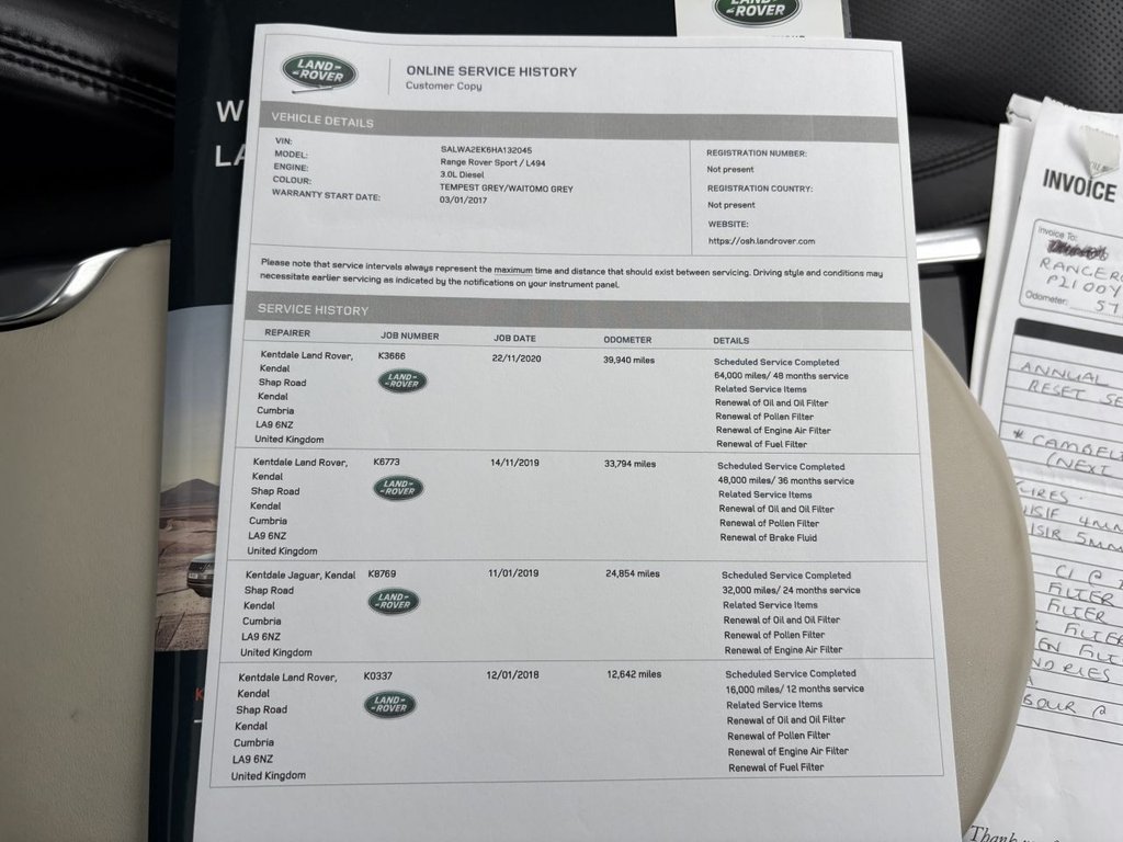 Used Land Rover Range Rover Sport 2017 for sale - 76665674: Photo 37