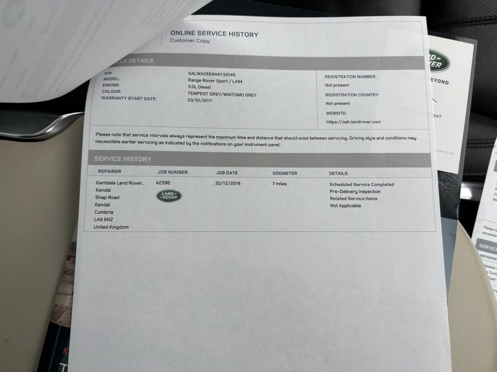 Used Land Rover Range Rover Sport 2017 for sale - 76665674: Photo 38