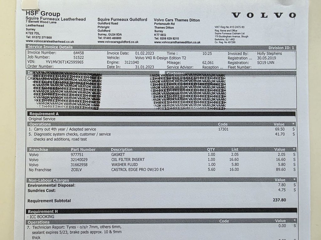 Used Volvo V40 2019 for sale - 76740077: Photo 32