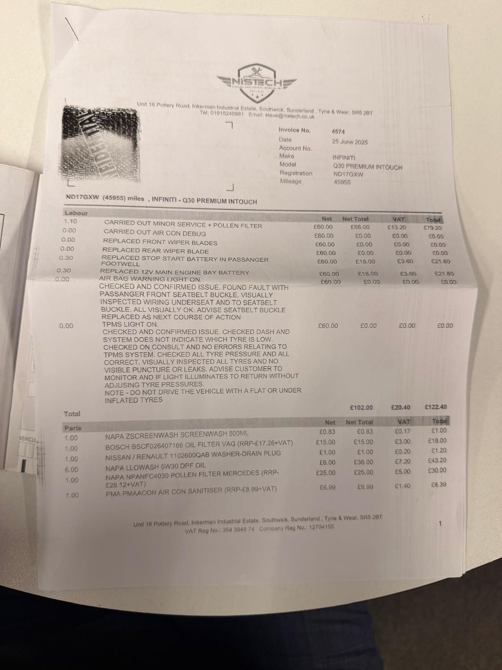 Used Infiniti Q30 2017 for sale - 76711609: Photo 25