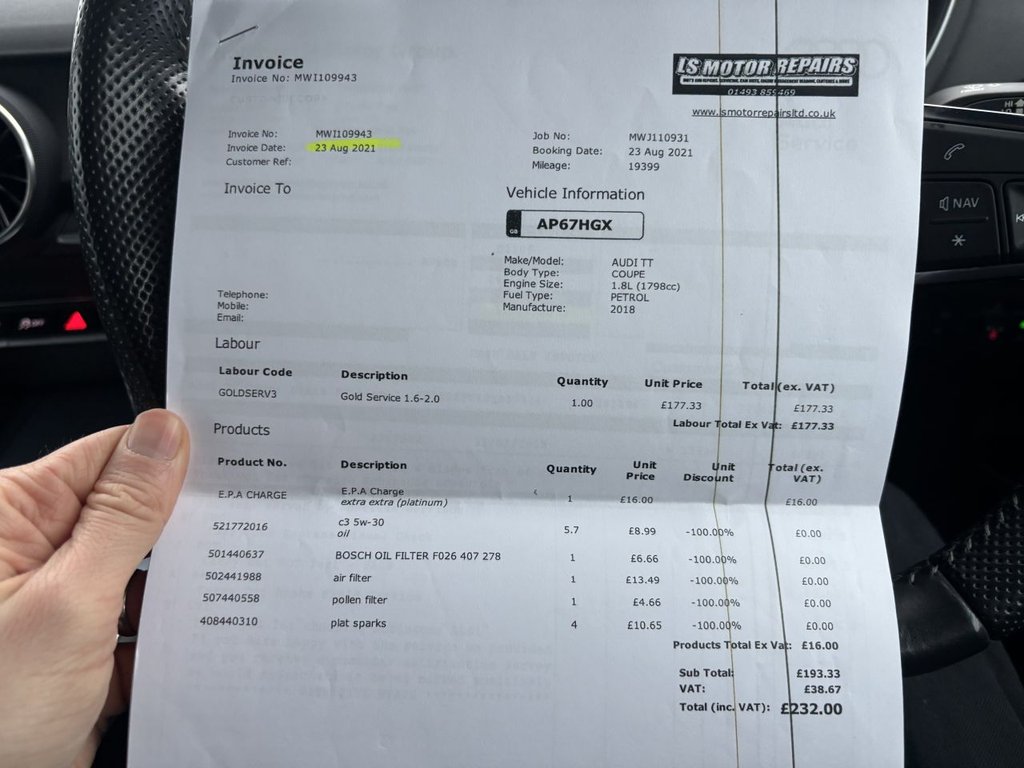 Used Audi TT 2018 for sale - 77680445: Photo 23