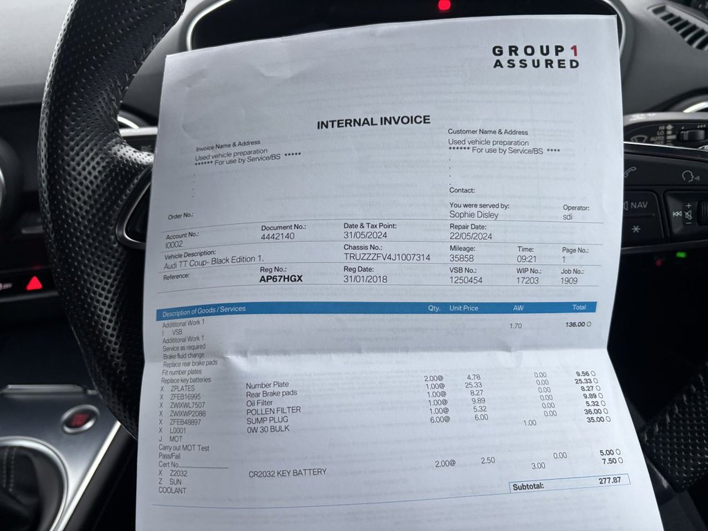 Used Audi TT 2018 for sale - 77680445: Photo 24