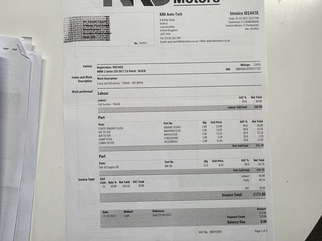 Used BMW 1 Series 2017 for sale - 76962157: Photo 26