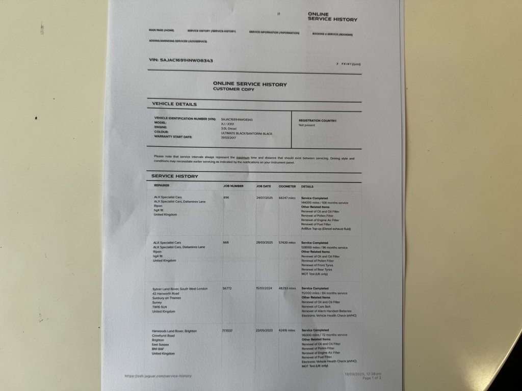 Used Jaguar XJ 2017 for sale - 76416935: Photo 34