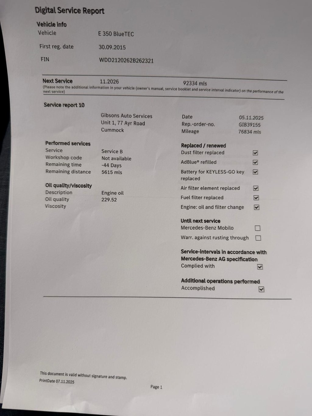 Used Mercedes-Benz E Class 2015 for sale - 76740127: Photo 27