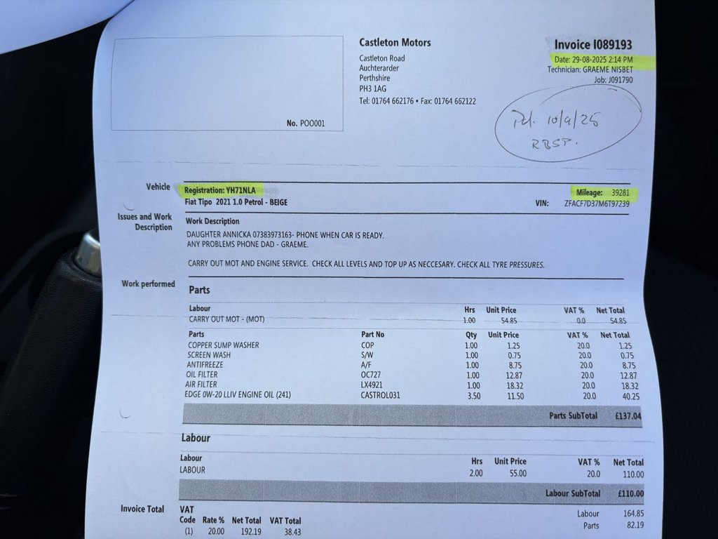 Used Fiat Tipo 2021 for sale - 76185216: Photo 25