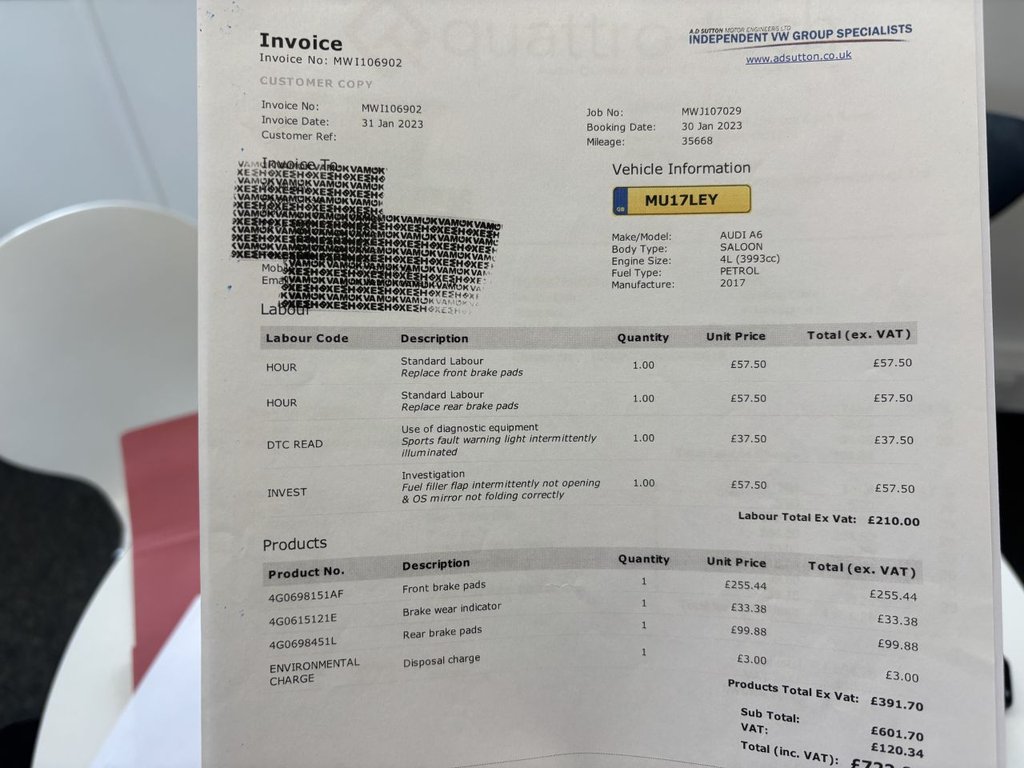 Used Audi S6 Saloon 2017 for sale - 77608565: Photo 35