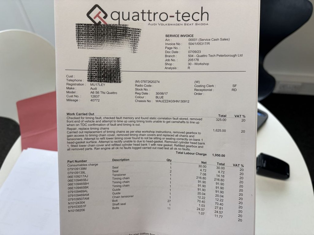 Used Audi S6 Saloon 2017 for sale - 77608565: Photo 36