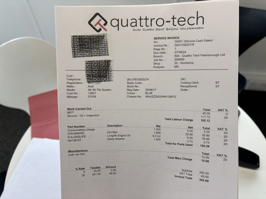 Used Audi S6 Saloon 2017 for sale - 77608565: Photo 38