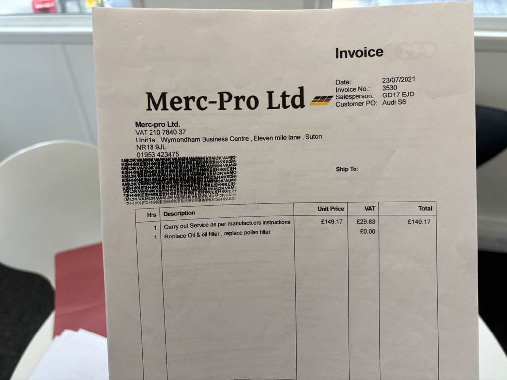 Used Audi S6 Saloon 2017 for sale - 77608565: Photo 39