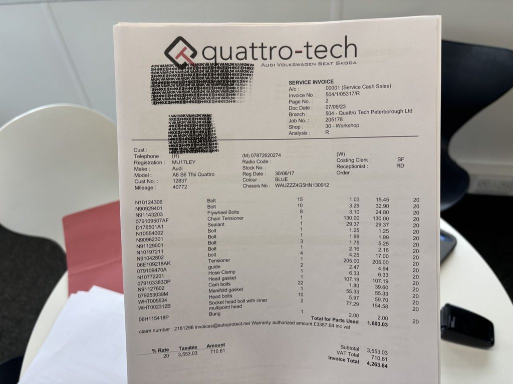 Used Audi S6 Saloon 2017 for sale - 77608565: Photo 41