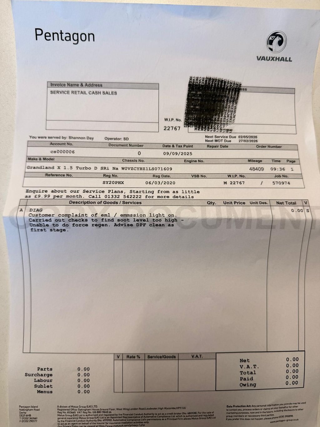 Used Vauxhall Grandland X 2020 for sale - 76797845: Photo 26