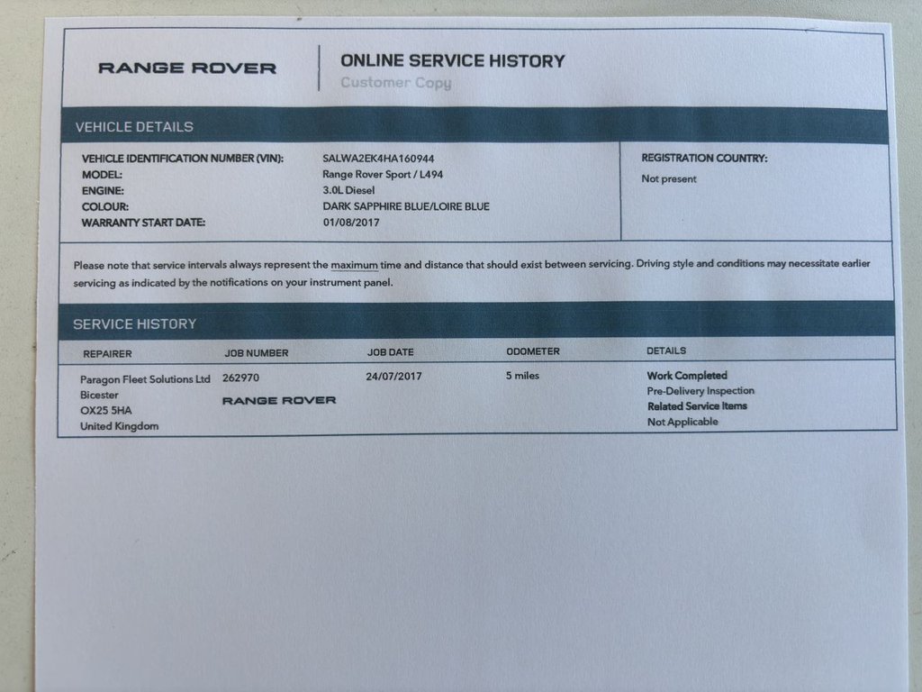 Used Land Rover Range Rover Sport 2017 for sale - 76569849: Photo 34