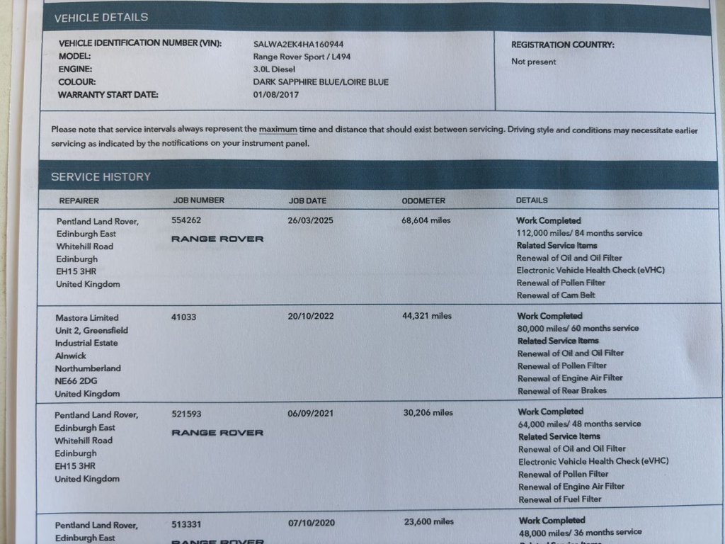 Used Land Rover Range Rover Sport 2017 for sale - 76569849: Photo 36