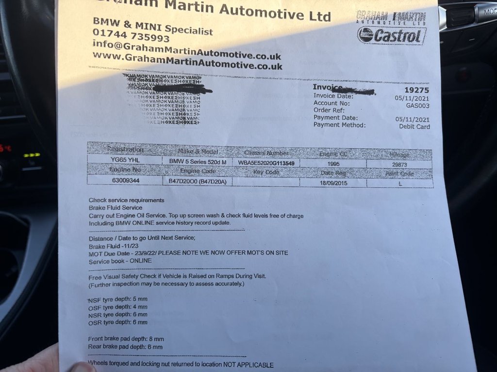 Used BMW 5 Series 2015 for sale - 77539581: Photo 26