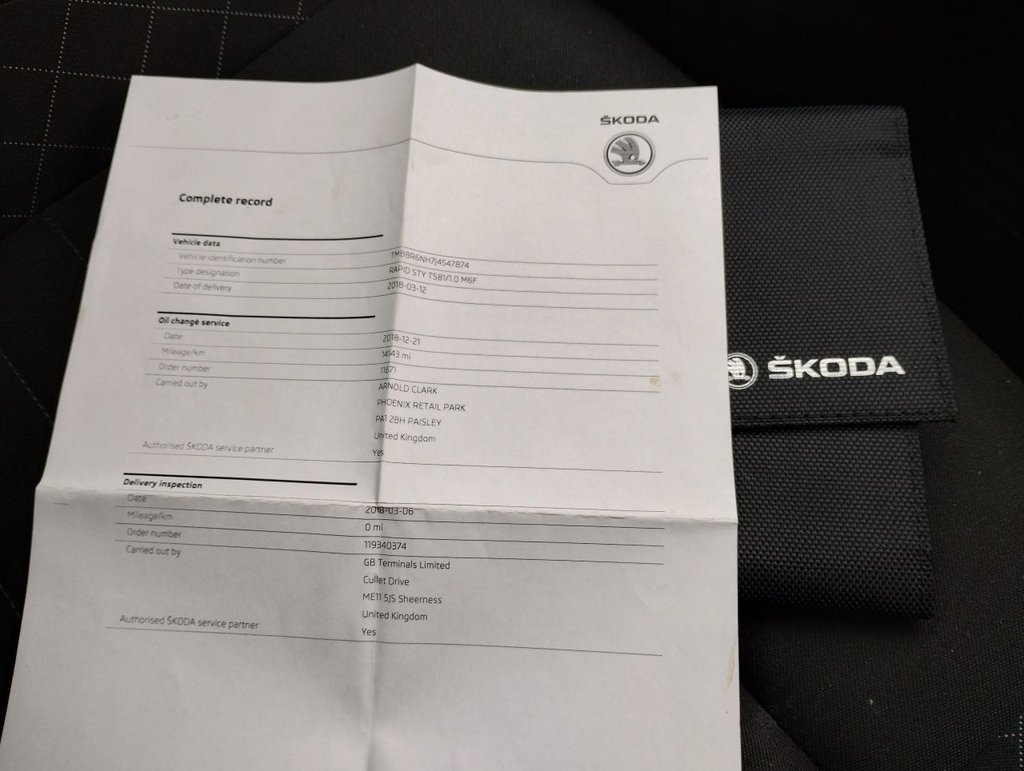 Used Skoda Rapid 2018 for sale - 76642088: Photo 24