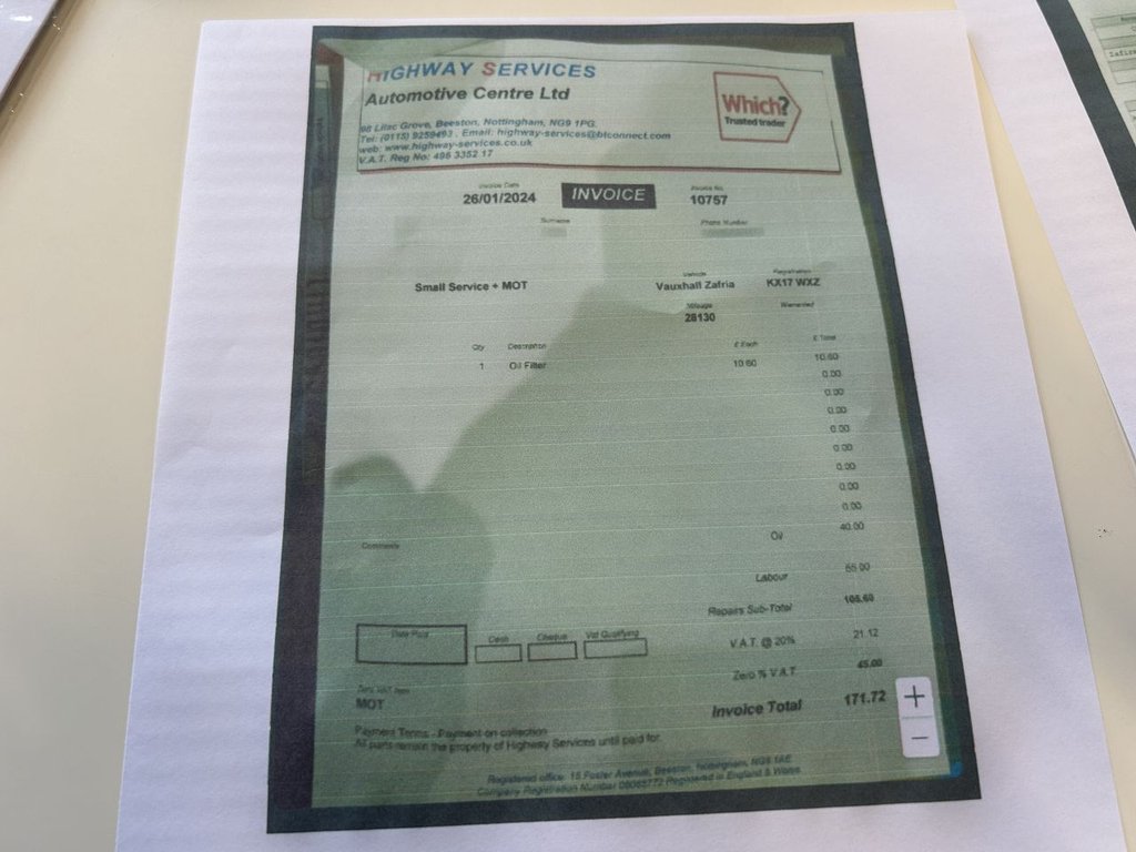 Used Vauxhall Zafira Tourer 2017 for sale - 77558087: Photo 24