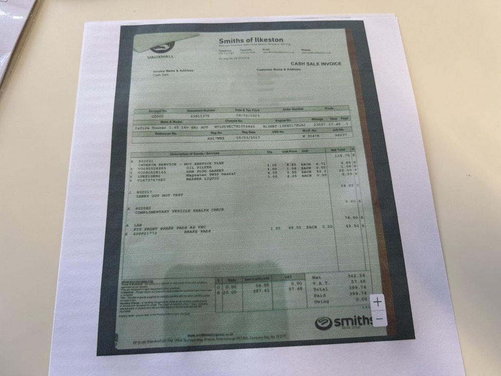 Used Vauxhall Zafira Tourer 2017 for sale - 77558087: Photo 25