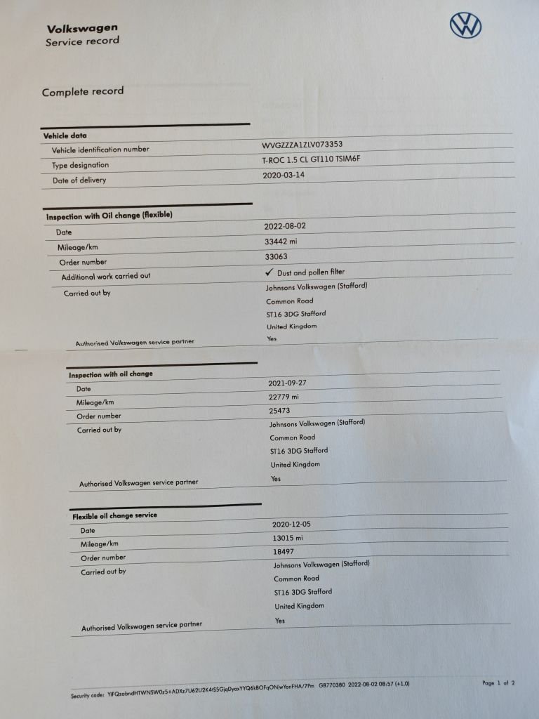 Used Volkswagen T-Roc 2020 for sale - 76256209: Photo 25