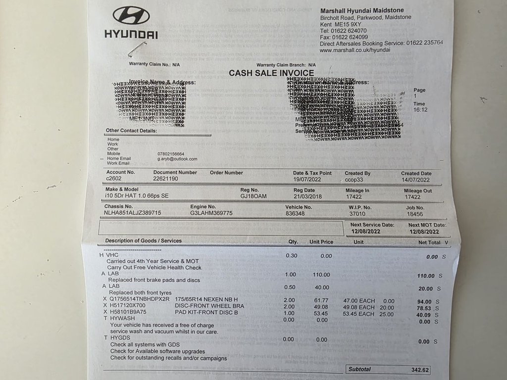 Used Hyundai i10 2018 for sale - 78082213: Photo 27