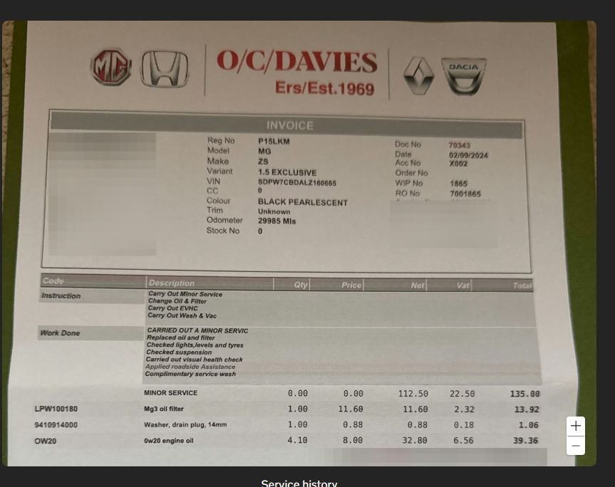 Used MG MG ZS 2020 for sale - 77080377: Photo 10