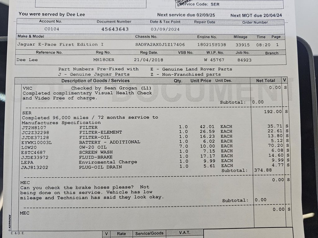 Used Jaguar E-Pace 2018 for sale - 78029804: Photo 25