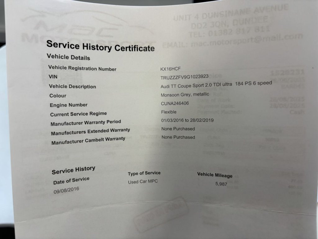 Used Audi TT 2016 for sale - 77680233: Photo 32