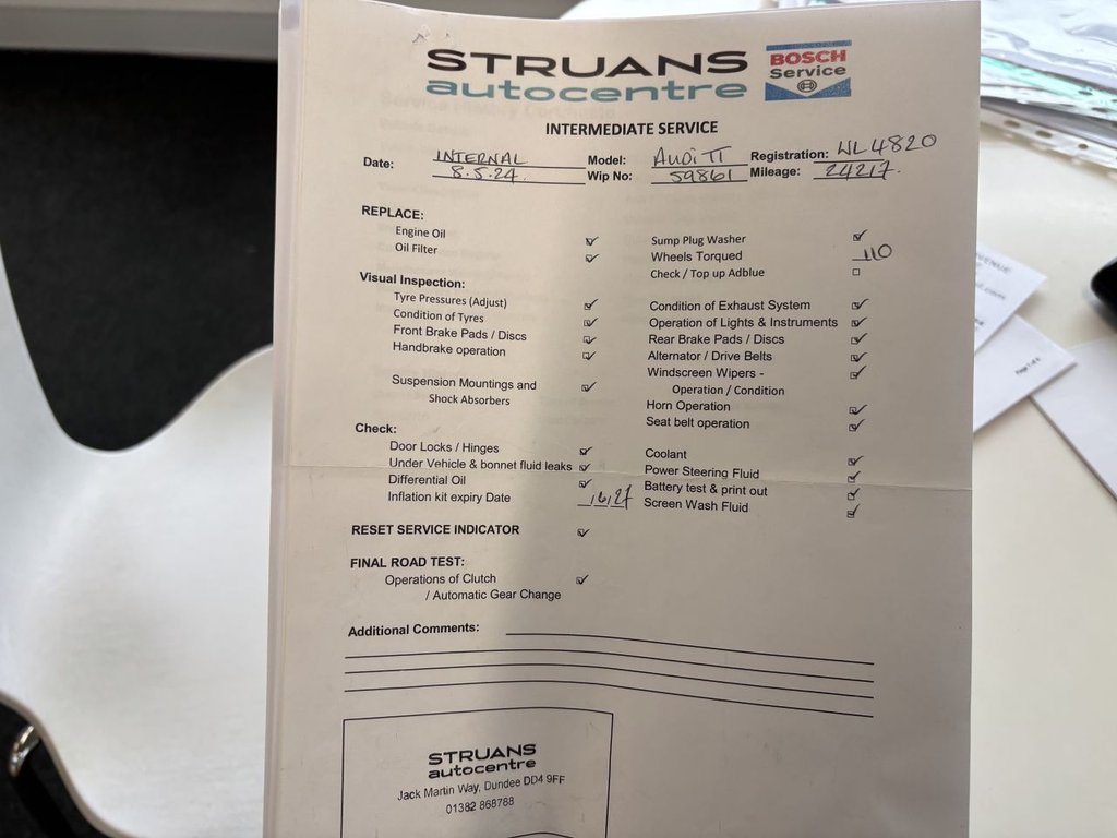 Used Audi TT 2016 for sale - 77680233: Photo 33