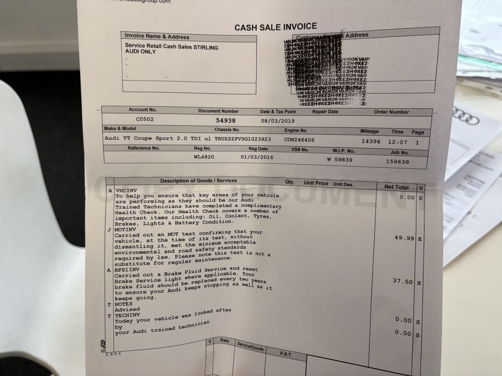 Used Audi TT 2016 for sale - 77680233: Photo 35