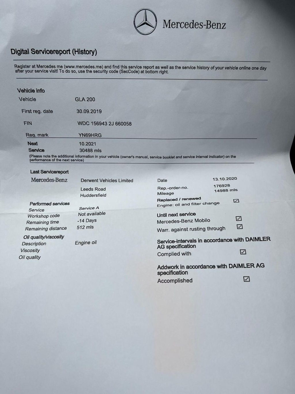 Used Mercedes-Benz GLA 2019 for sale - 76323252: Photo 21