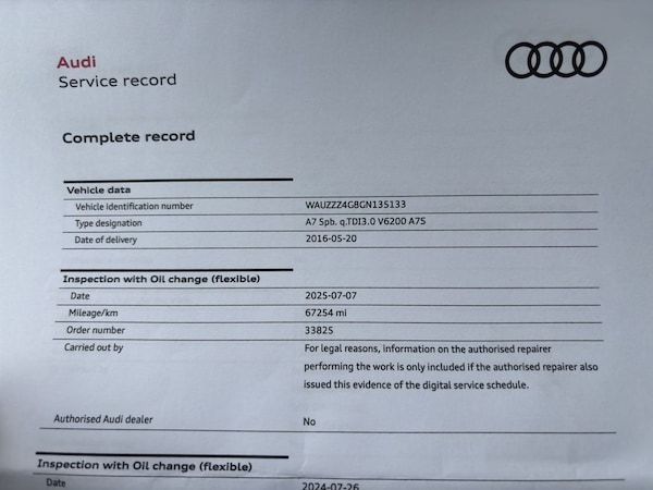 Used Audi A7 2016 for sale - 76039006: Photo 26